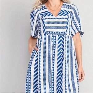 Old Navy Flutter Sleeve Dress
